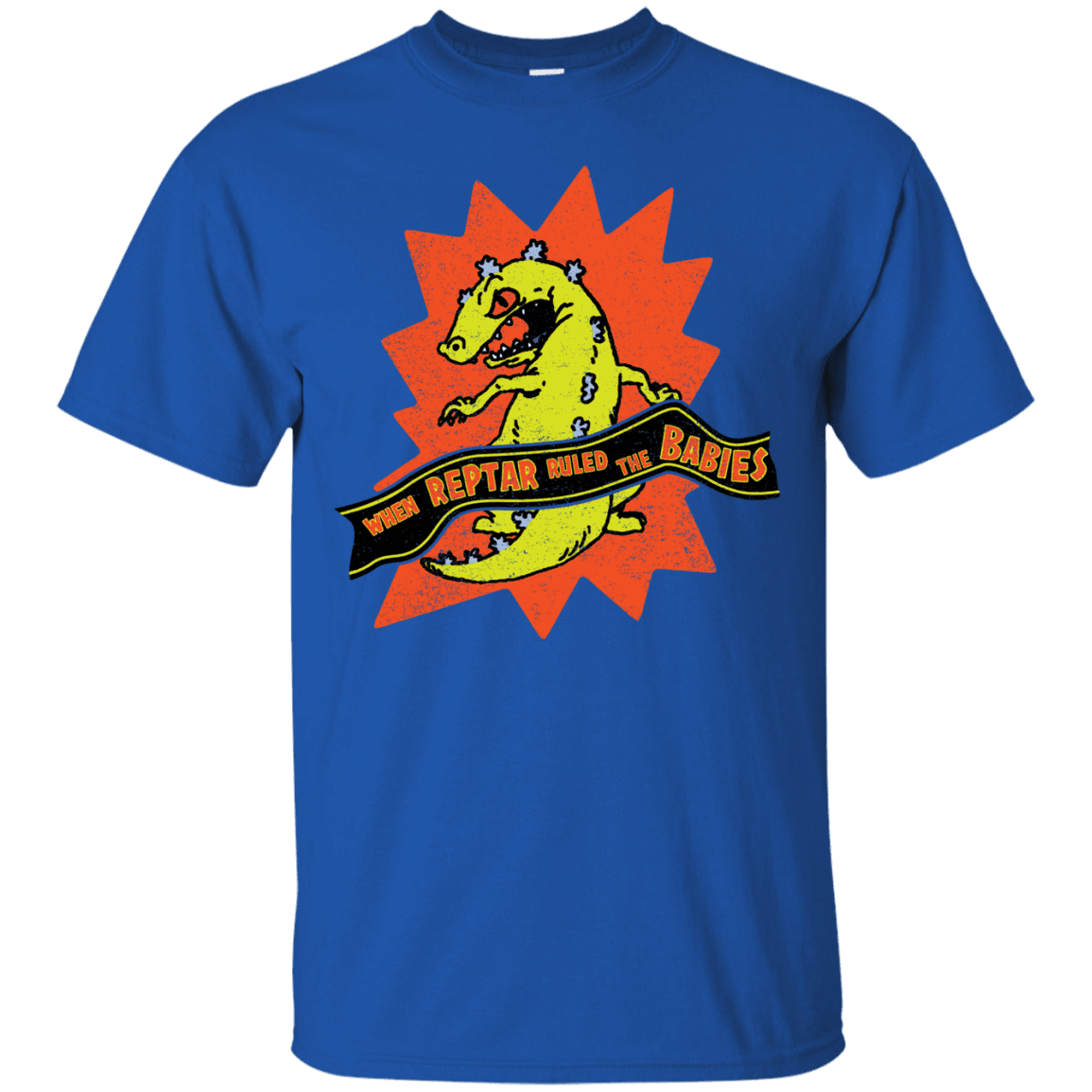 T-Shirts Royal / S When Reptar Ruled The Babies T-Shirt