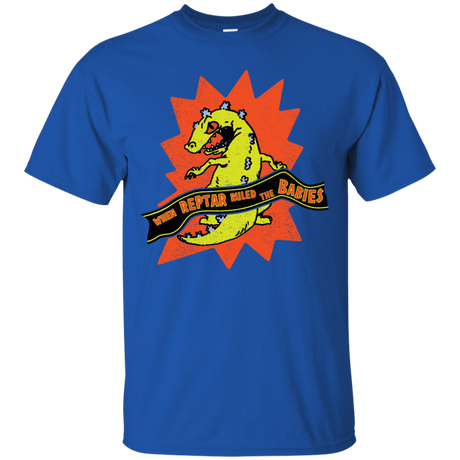 T-Shirts Royal / S When Reptar Ruled The Babies T-Shirt