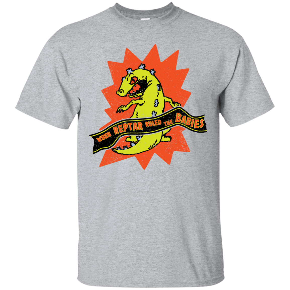 T-Shirts Sport Grey / S When Reptar Ruled The Babies T-Shirt