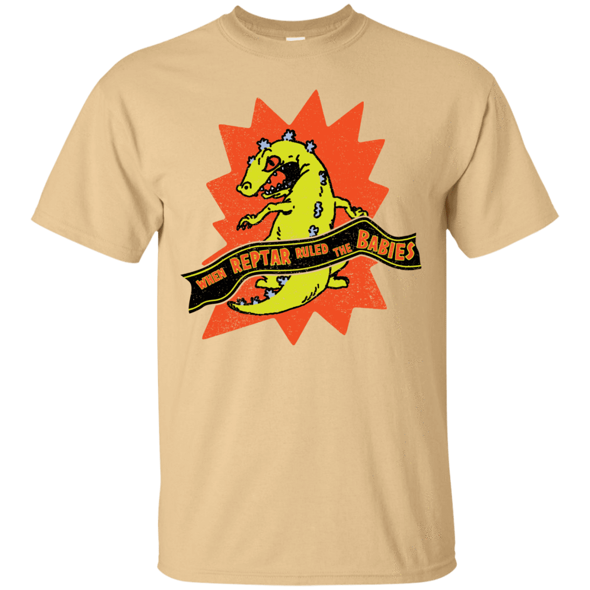 T-Shirts Vegas Gold / S When Reptar Ruled The Babies T-Shirt