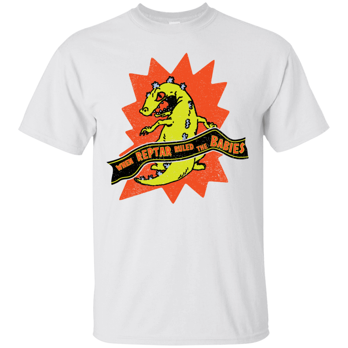 T-Shirts White / S When Reptar Ruled The Babies T-Shirt