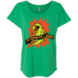 When Reptar Ruled The Babies Triblend Dolman Sleeve