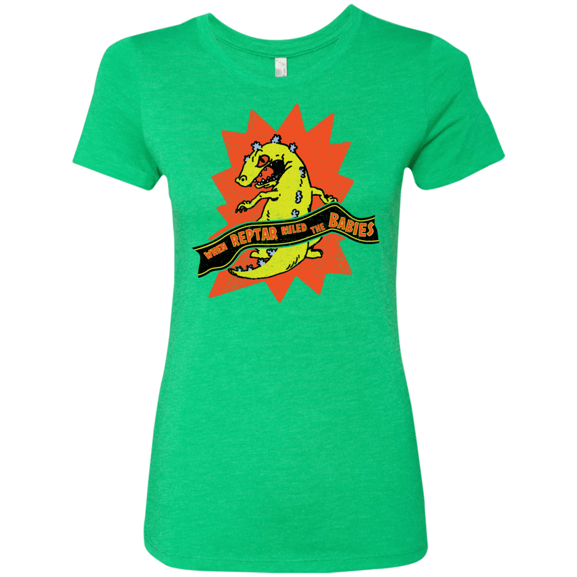 T-Shirts Envy / S When Reptar Ruled The Babies Women's Triblend T-Shirt