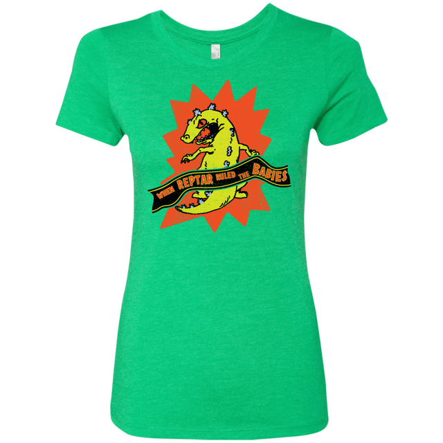 T-Shirts Envy / S When Reptar Ruled The Babies Women's Triblend T-Shirt