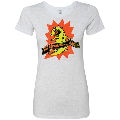 T-Shirts Heather White / S When Reptar Ruled The Babies Women's Triblend T-Shirt
