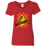 T-Shirts Red / S When Reptar Ruled The Babies Women's V-Neck T-Shirt