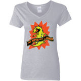 T-Shirts Sport Grey / S When Reptar Ruled The Babies Women's V-Neck T-Shirt