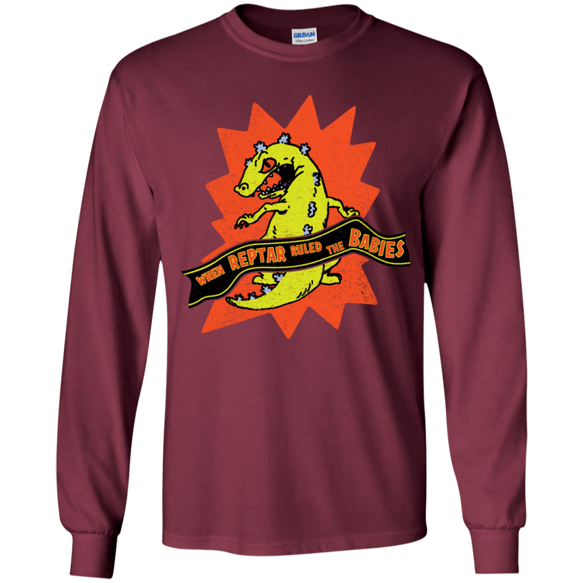 When Reptar Ruled The Babies Youth Long Sleeve T-Shirt