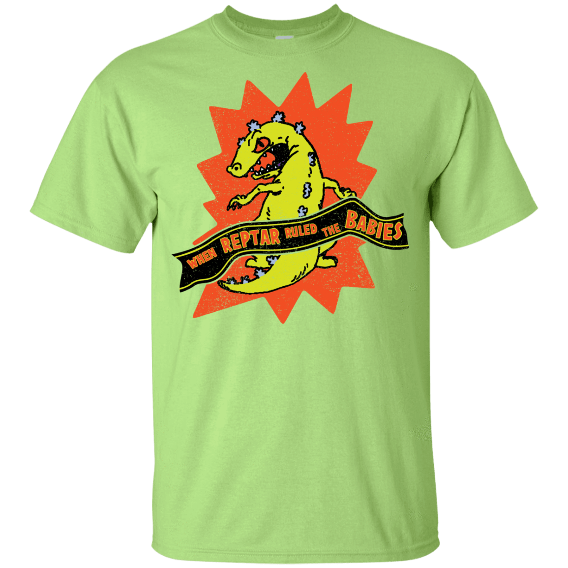 T-Shirts Mint Green / YXS When Reptar Ruled The Babies Youth T-Shirt