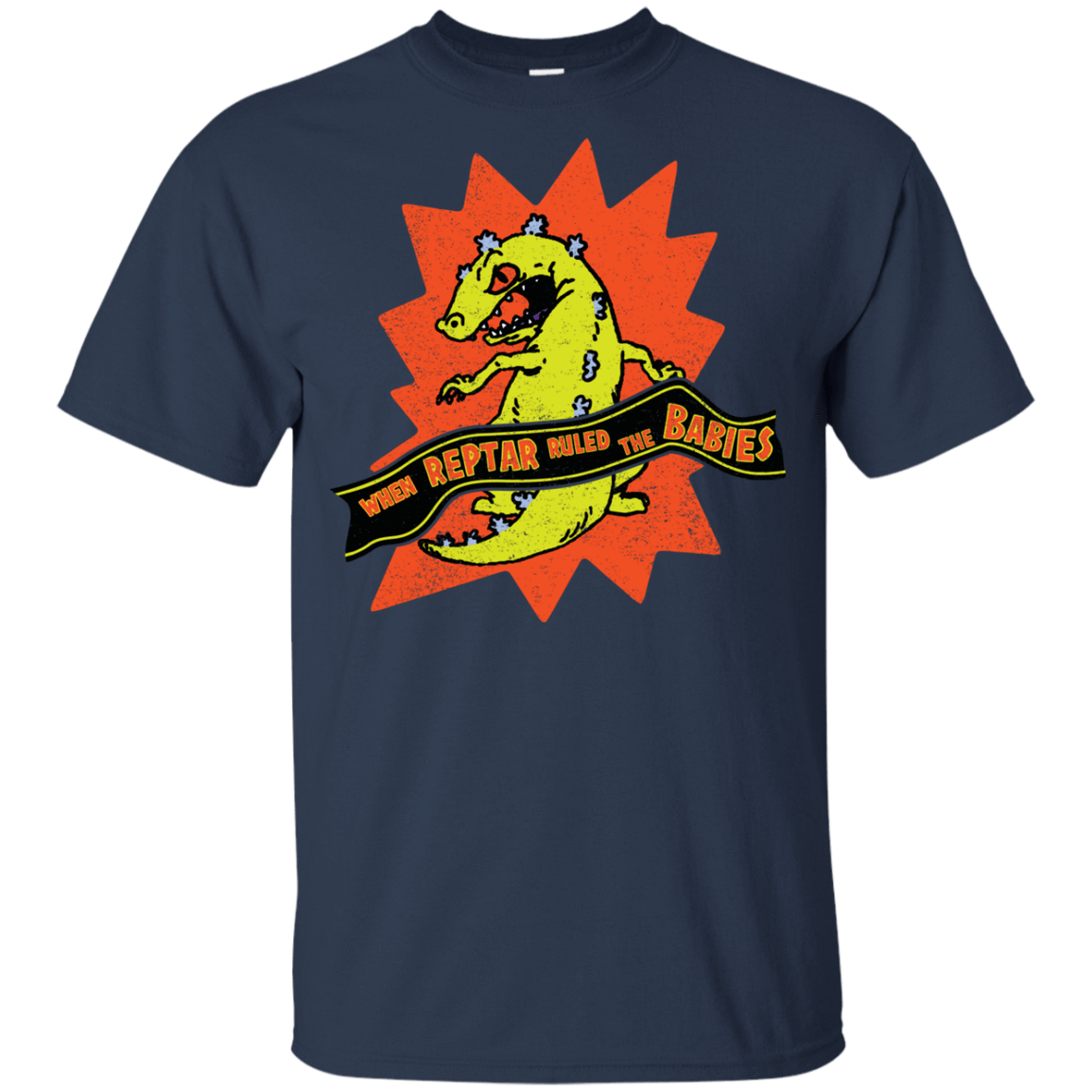 T-Shirts Navy / YXS When Reptar Ruled The Babies Youth T-Shirt