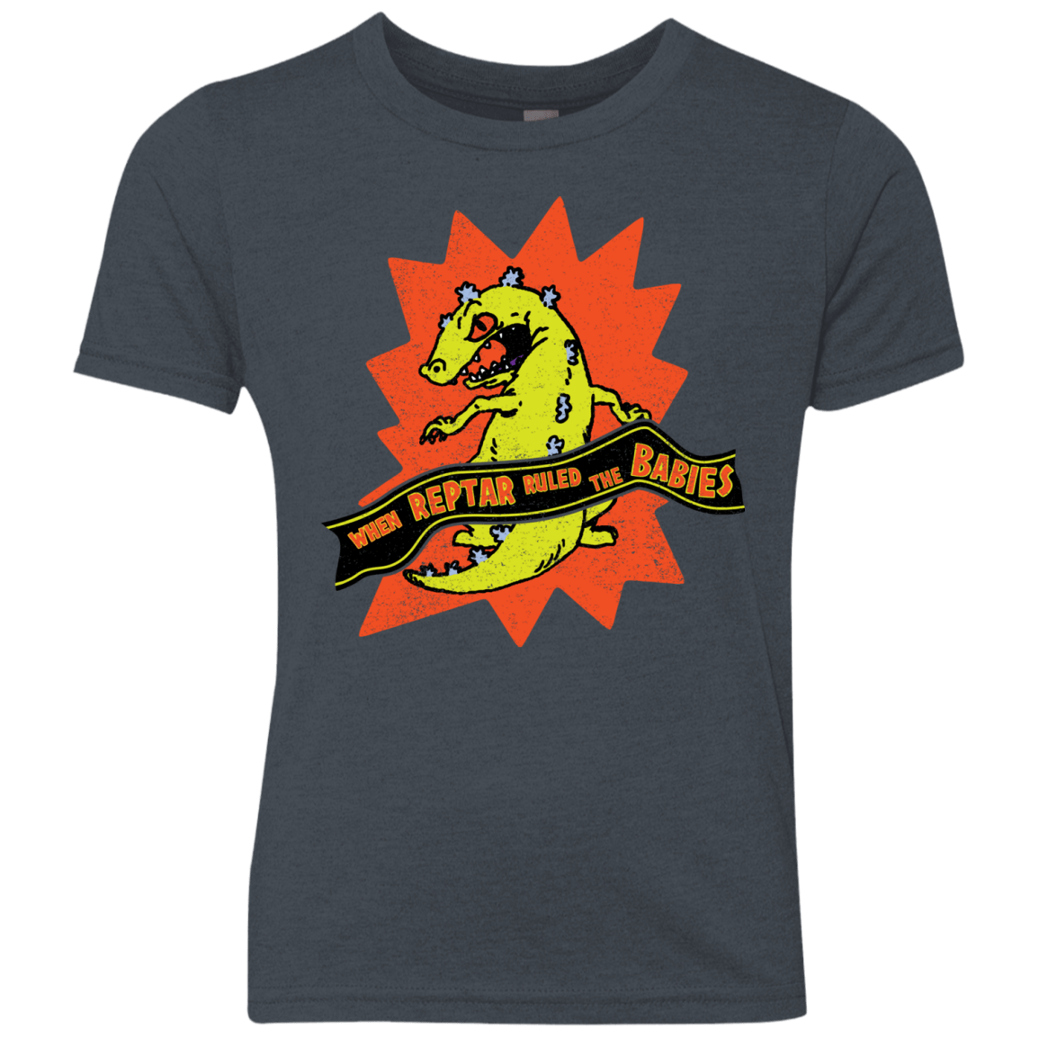 When Reptar Ruled The Babies Youth Triblend T-Shirt