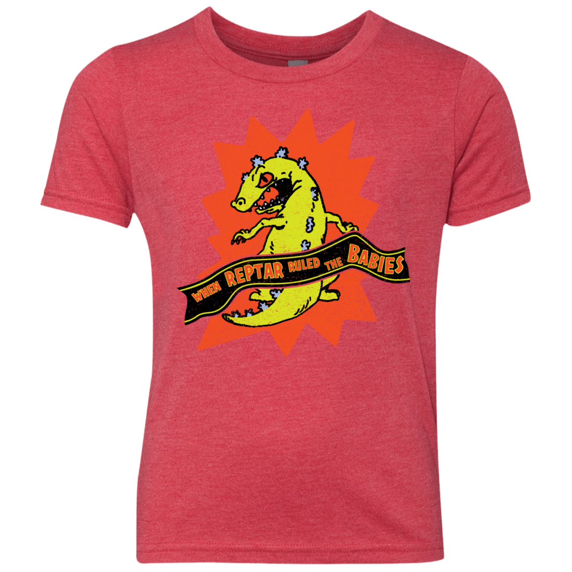 When Reptar Ruled The Babies Youth Triblend T-Shirt