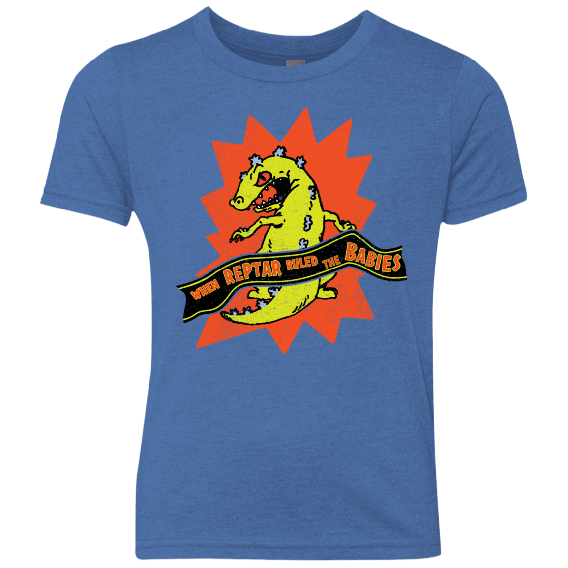 When Reptar Ruled The Babies Youth Triblend T-Shirt