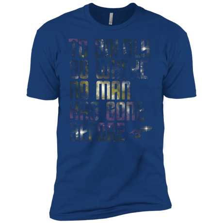 T-Shirts Royal / YXS Where no Man has gone Before Boys Premium T-Shirt