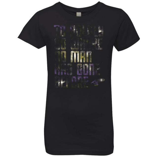 T-Shirts Black / YXS Where no Man has gone Before Girls Premium T-Shirt