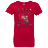 T-Shirts Red / YXS Where no Man has gone Before Girls Premium T-Shirt