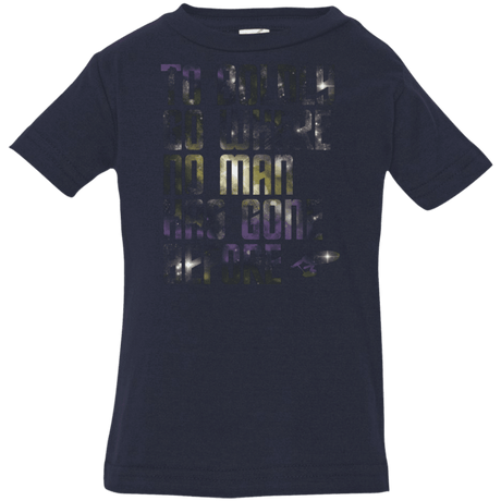 T-Shirts Navy / 6 Months Where no Man has gone Before Infant Premium T-Shirt