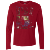 T-Shirts Cardinal / Small Where no Man has gone Before Men's Premium Long Sleeve