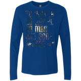 T-Shirts Royal / Small Where no Man has gone Before Men's Premium Long Sleeve
