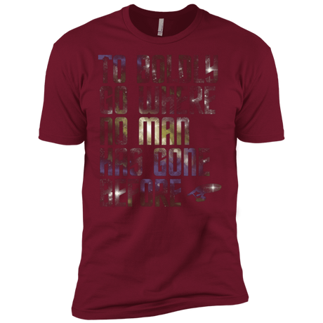 T-Shirts Cardinal / X-Small Where no Man has gone Before Men's Premium T-Shirt