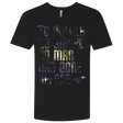 T-Shirts Black / X-Small Where no Man has gone Before Men's Premium V-Neck