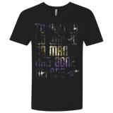 T-Shirts Black / X-Small Where no Man has gone Before Men's Premium V-Neck