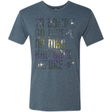 T-Shirts Indigo / Small Where no Man has gone Before Men's Triblend T-Shirt