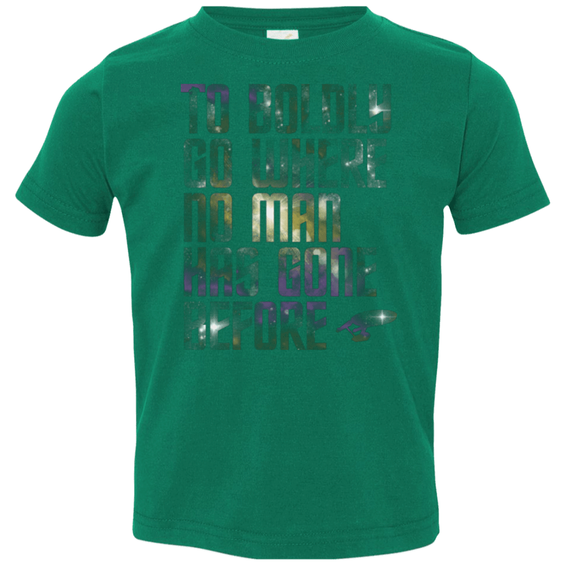 T-Shirts Kelly / 2T Where no Man has gone Before Toddler Premium T-Shirt