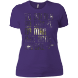 T-Shirts Purple / X-Small Where no Man has gone Before Women's Premium T-Shirt