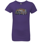 T-Shirts Purple Rush / YXS Where The Big Robots are Girls Premium T-Shirt