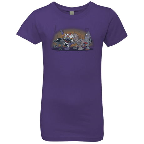 T-Shirts Purple Rush / YXS Where The Big Robots are Girls Premium T-Shirt