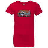 T-Shirts Red / YXS Where The Big Robots are Girls Premium T-Shirt