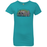 T-Shirts Tahiti Blue / YXS Where The Big Robots are Girls Premium T-Shirt