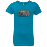 T-Shirts Turquoise / YXS Where The Big Robots are Girls Premium T-Shirt