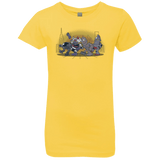T-Shirts Vibrant Yellow / YXS Where The Big Robots are Girls Premium T-Shirt