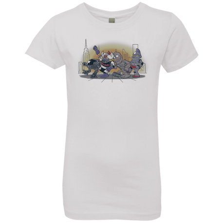 T-Shirts White / YXS Where The Big Robots are Girls Premium T-Shirt