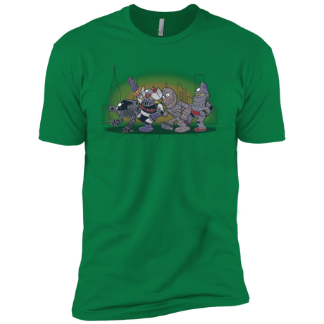 T-Shirts Kelly Green / X-Small Where The Big Robots are Men's Premium T-Shirt