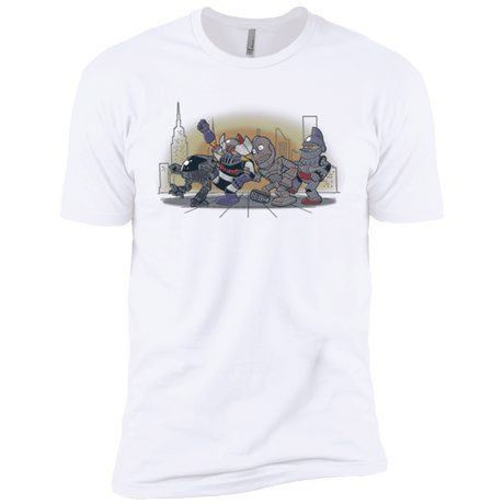 T-Shirts White / X-Small Where The Big Robots are Men's Premium T-Shirt