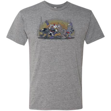 T-Shirts Premium Heather / Small Where The Big Robots are Men's Triblend T-Shirt