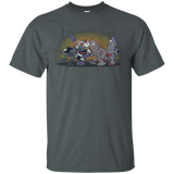 T-Shirts Dark Heather / Small Where The Big Robots are T-Shirt