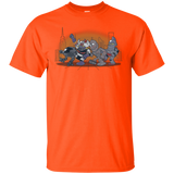 T-Shirts Orange / Small Where The Big Robots are T-Shirt