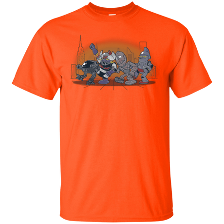 T-Shirts Orange / Small Where The Big Robots are T-Shirt