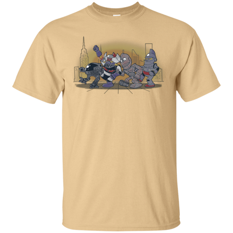 T-Shirts Vegas Gold / Small Where The Big Robots are T-Shirt