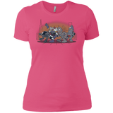 T-Shirts Hot Pink / X-Small Where The Big Robots are Women's Premium T-Shirt