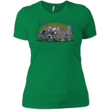 T-Shirts Kelly Green / X-Small Where The Big Robots are Women's Premium T-Shirt