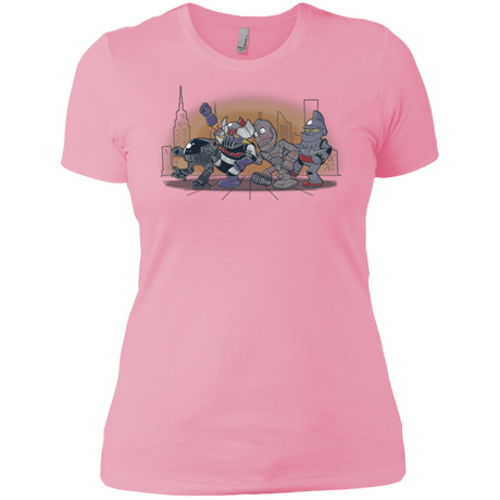 T-Shirts Light Pink / X-Small Where The Big Robots are Women's Premium T-Shirt