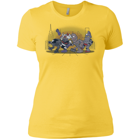 T-Shirts Vibrant Yellow / X-Small Where The Big Robots are Women's Premium T-Shirt