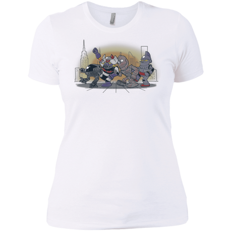 T-Shirts White / X-Small Where The Big Robots are Women's Premium T-Shirt