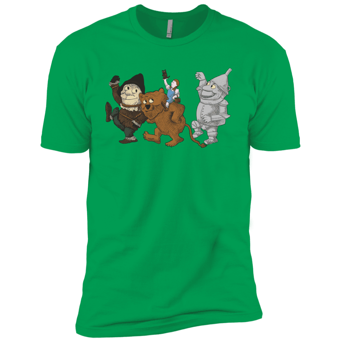 T-Shirts Kelly Green / YXS Where the Friends Things Are Boys Premium T-Shirt