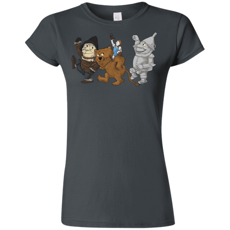 T-Shirts Charcoal / S Where the Friends Things Are Junior Slimmer-Fit T-Shirt